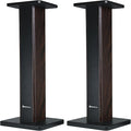 Rockville Pair RHT28D 28" Bookshelf Speaker Stands, Dark Wood Grain, 60 lbs by Rockville
