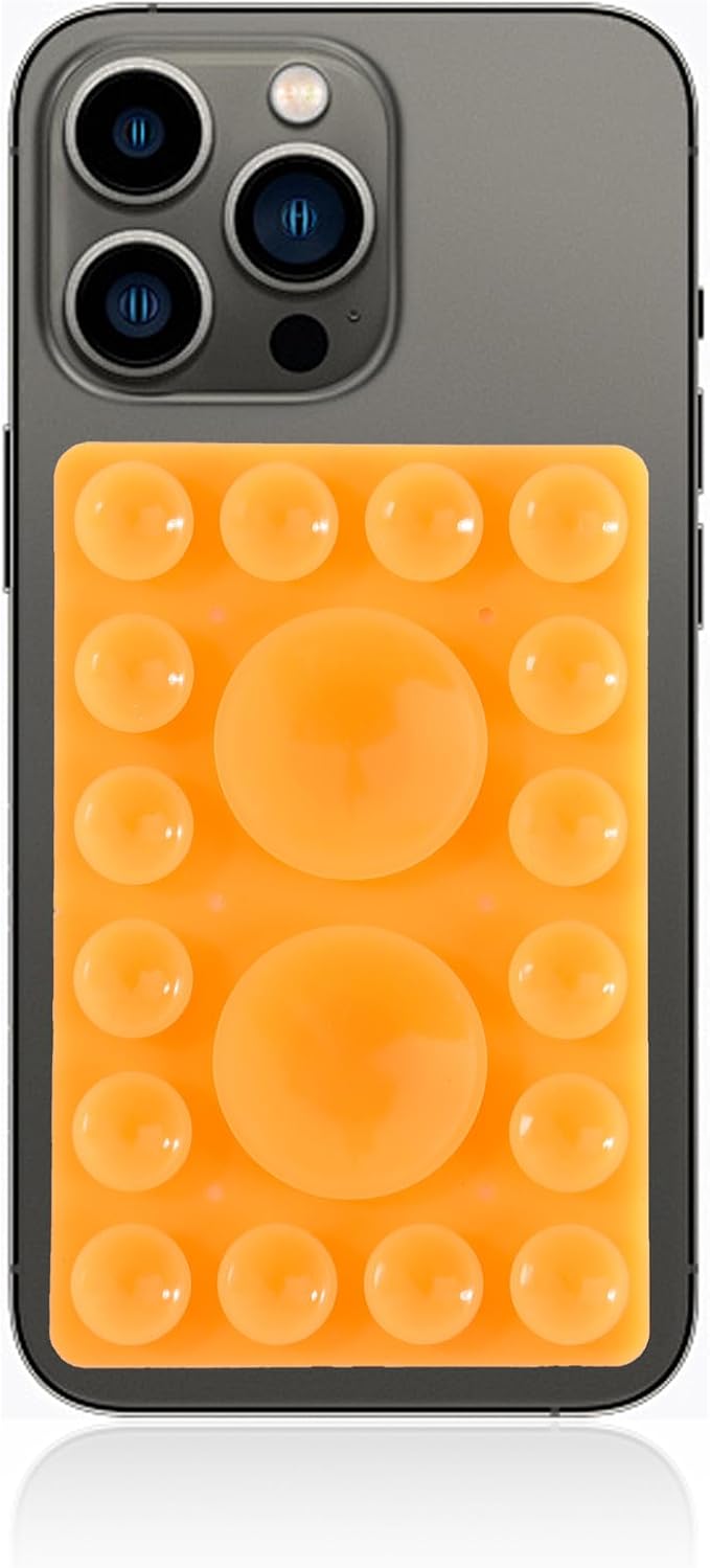 ZYCCER Double Sided Silicone Suction Phone Holder Mount, Compatible by ZYCCER