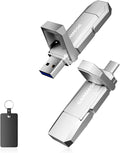 256GB USB C Flash Drive Up to 450MB/s USB 3.2 Solid State Thumb Drive Type-A + by GARMESE