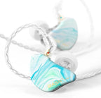 BASN MMCX in Ear Monitor Headphones, Triple Driver IEM in-Ear Earphone by BASNAudio