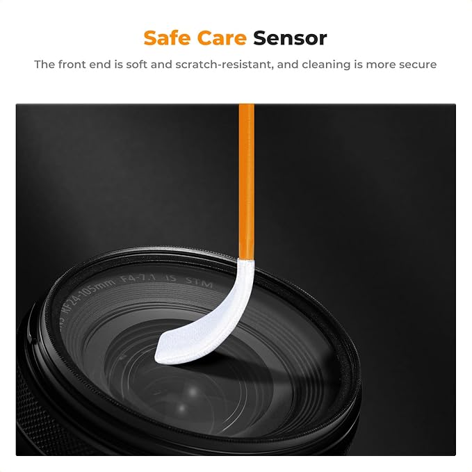 K&F Concept 6 Pack APS-C Frame Sensors Cleaning Swabs, DSLR SLR Digital Camera - Image 5