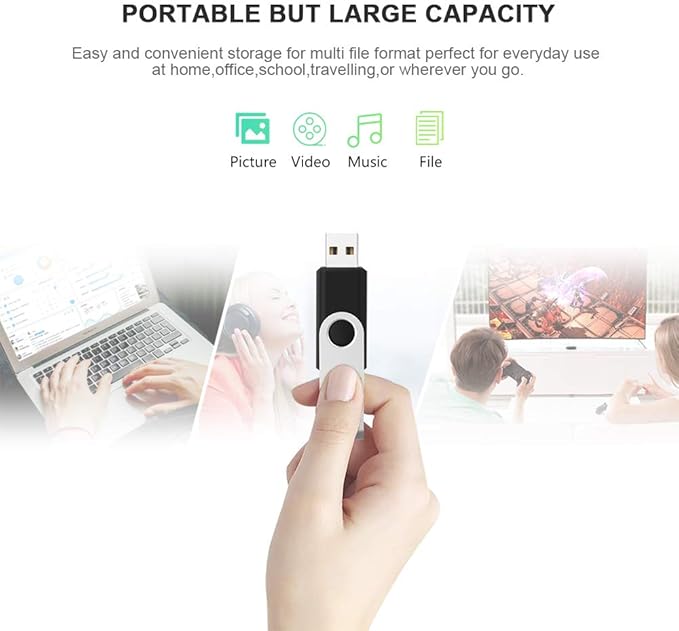 KEXIN 64GB USB Flash Drives 10 Pack - Image 5