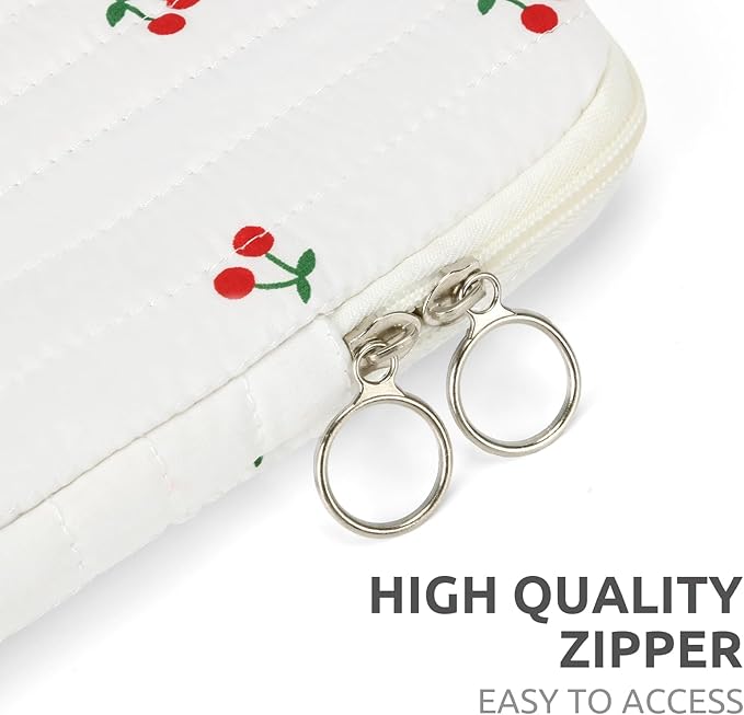 Puffy Laptop Sleeve 13-15.6 Inch Cute Quilted Laptop Protective Case Padded - Image 6