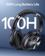 TAGRY Hybrid Active Noise Cancelling Headphones 100H Playtime Wireless Over Ear - Image 3