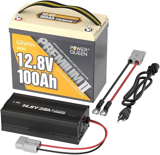 Power Queen MINI LiFePO4 Lithium Battery by PowerQueen
