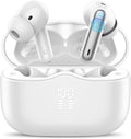 Wireless Earbuds, New Wireless Earphones HiFi Stereo Deep Bass 40H Playtime by XINWLD