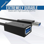 SABRENT 22AWG USB 3.0 Extension Cable A Male to A Female 3 Feet - Image 6
