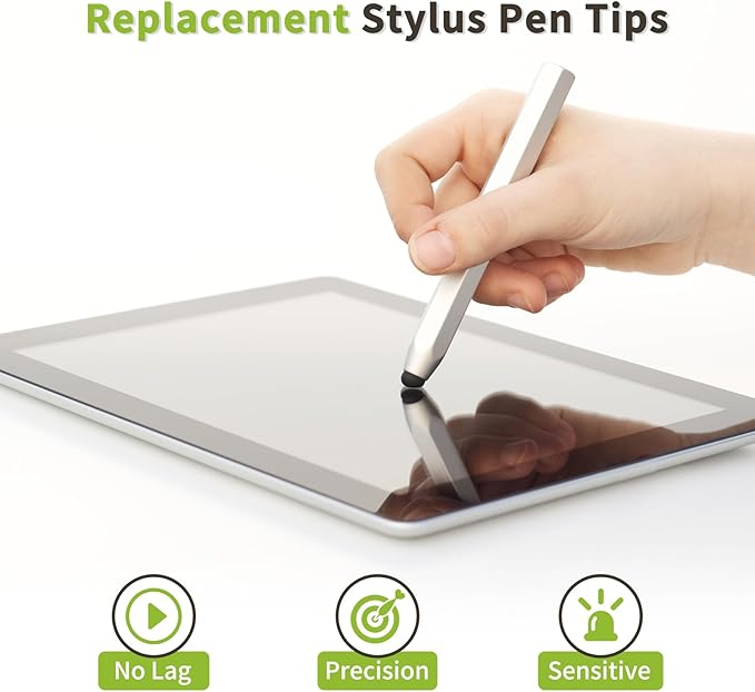 MECCANIXITY 40Pcs Replacement Stylus Pen Tips 5mm Conductive Capacitive Touch - Image 3
