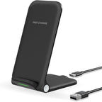 15W Wireless Charger Stand, Foldable Charging Station by oHonncLy
