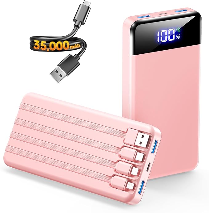 Portable Charger 35000mAh Power Bank by SABANI
