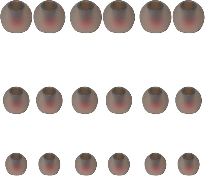 9 Pairs Earbud Tips, Silicone Replacement Earbud Tips Inner Hole 3.8mm -5.5mm by CYADCI