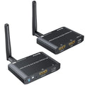 HDMI KVM Wireless Transmitter and Receiver 200M/660FT, HDMI USB KVM Extender 1 by KCEVE