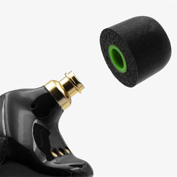 Linsoul Tripowin TP45 Spiral Groove Memory Foam Eartips, 2 Pairs in Ear Monitor - Image 3