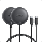 Anker Zolo Magnetic Wireless Charger, Qi2 Certified 15W MagSafe-Compatible by Anker