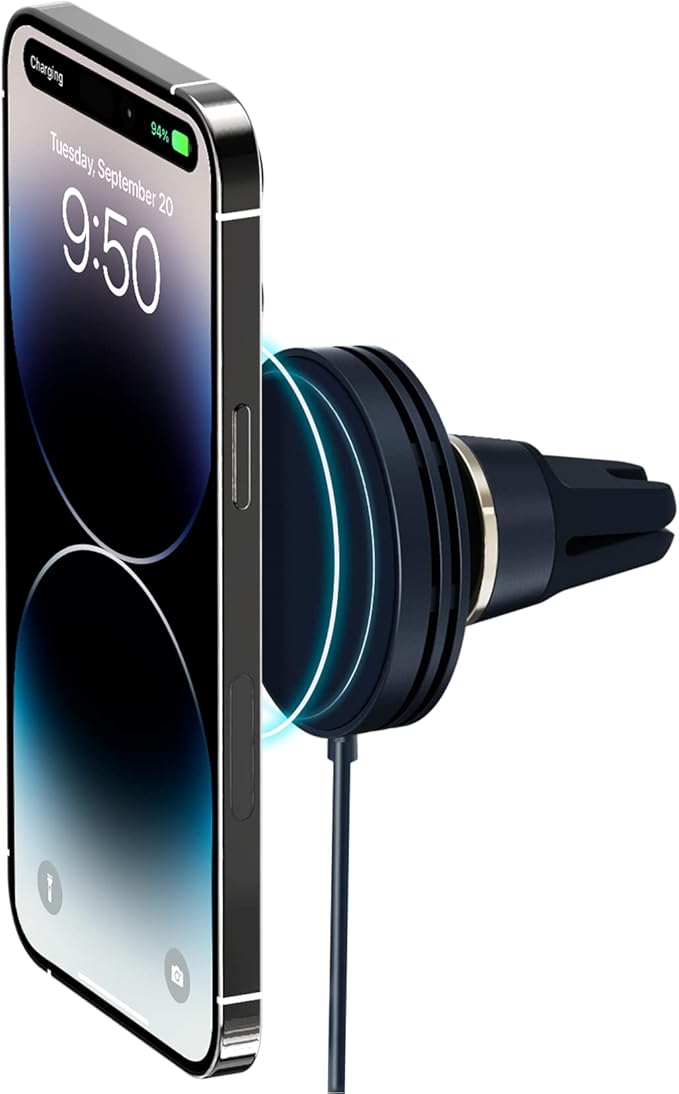 iOttie Velox Mini MagSafe Compatible Air Vent Car Mount in Midnight Blue by iOttie