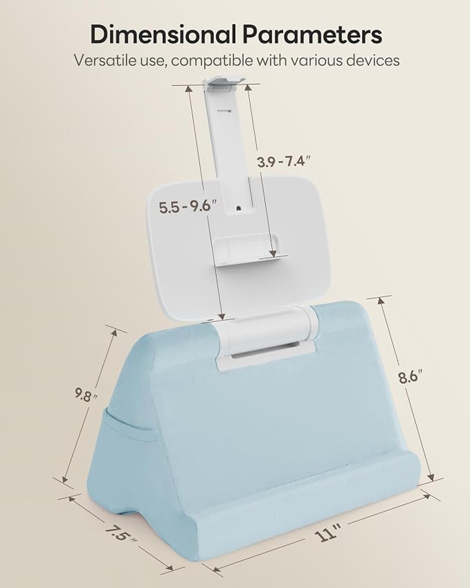 SAIJI Tablet Kindle Stand Pillow - Image 7