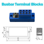 Busbar Terminal Block 1-in-4-Out | 12V-690V 60A High Current Power Distribution - Image 5