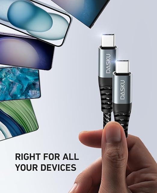 Dasku USB C to USB C Charging Cable - Image 6