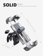 Lamicall Motorcycle Phone Mount, Bike Phone Holder - Image 5