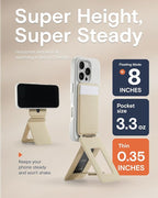 MOFT Phone Tripod Wallet for iPhone, Mulit-Angles, Portable Phone Stand - Image 6