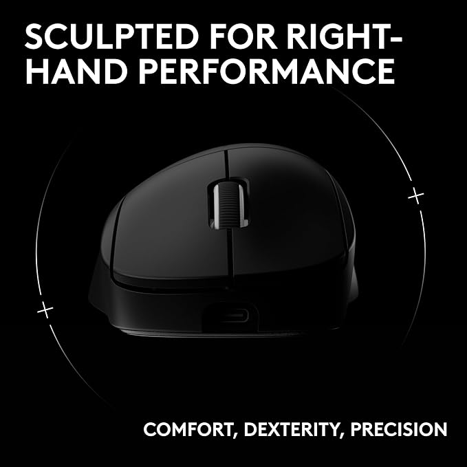 Logitech G PRO X Superlight 2 DEX Wireless Gaming Mouse, 60g pro-Grade - Image 2