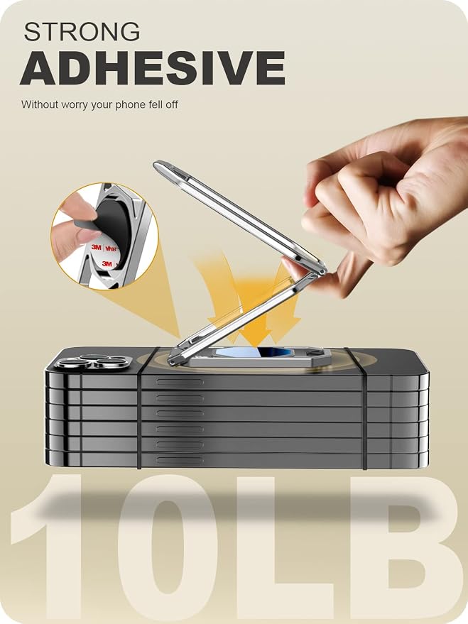 A-LuGei  &  Cell Phone Ring Holder Stand - Image 3