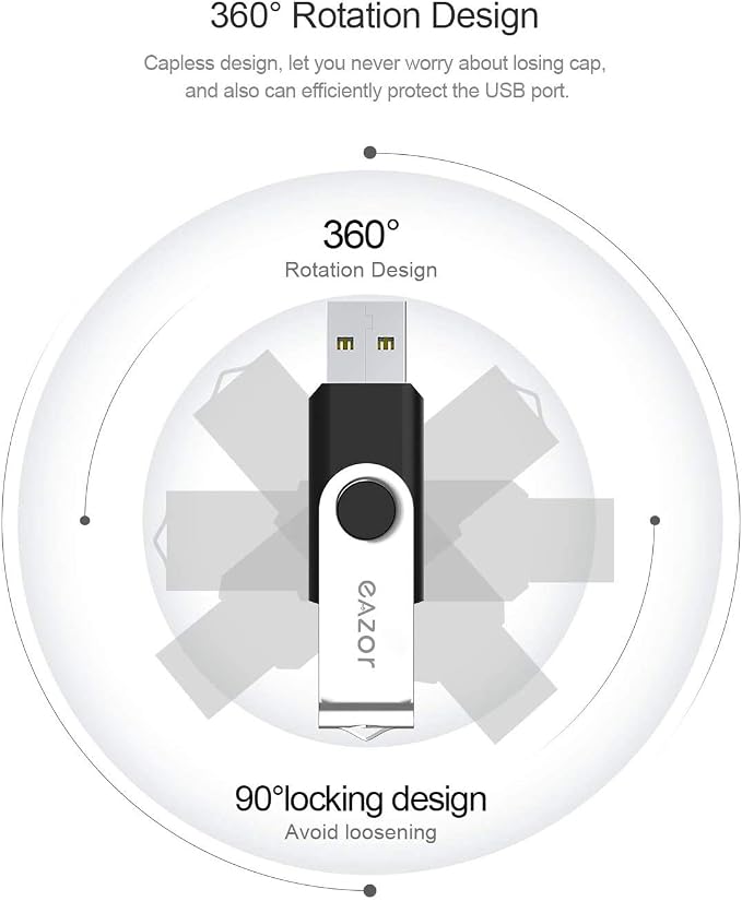 128GB 64 GB 4GB Flash Drive USB Flash Drive Thumb Drive 5 Pack 2 Pack 20 Pack - Image 6
