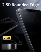 NIMASO for iPhone 16e/13 Pro/13/14 Screen Protector, 2 Pack Privacy Tempered - Image 4