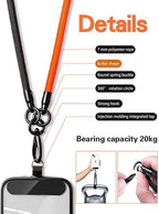 Cell Phone Lanyard, Crossbody Strap, Neck Holder & Wrist Lanyard 3-in-1 - Image 4