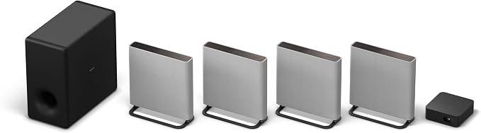 Sony BRAVIA Theater Quad Home Theater Surround Sound System and SA-SW3 Wireless by Sony