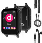 MP3 Player with Bluetooth 5.0, 32GB Touchscreen Music Player with Detachable by Aeheqkl