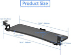 suptek Large Keyboard Tray Under Desk Pull Out - Image 6