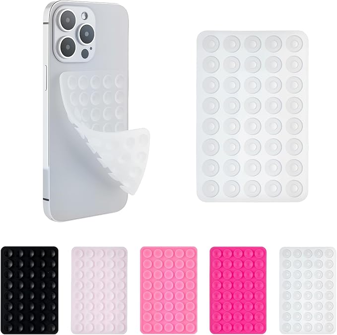 2 Pack Silicone Double-Sided Suction Grip – 40 Cups per Side, Strong Hold - Image 2