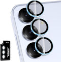 for Samsung Galaxy S25 Camera Lens Protector, Individual Metal Ring Tempered by Btscase