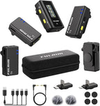 FULAIM X6 Wireless Lavalier Microphones by FULAIM