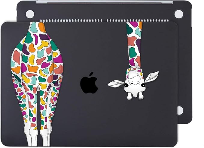 Mektron for MacBook Pro 16 Case A2141 2020 2019 Release, Matte Black Colorful - Image 9