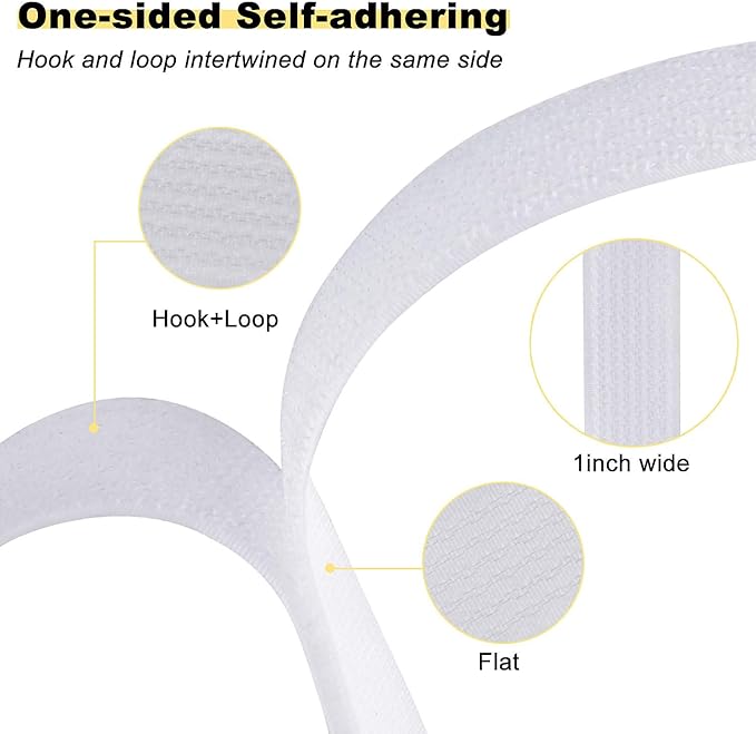 1"x16ft Hook and Loop Straps - Image 3