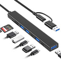 VIENON 8 in 1 USB C Hub With SD Card Reader, USB 3.0/2.0 Ports, USB-C Adapter by Unknown