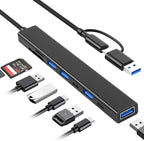 VIENON 8 in 1 USB C Hub With SD Card Reader, USB 3.0/2.0 Ports, USB-C Adapter by Unknown