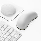Dapesuom Mouse Wrist Rest, Ergonomic Memory Foam Mouse Wrist - Image 2