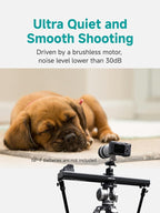 Accsoon Toprig Motorized Camera Slider, 120° Panoramic Shooting, - Image 8