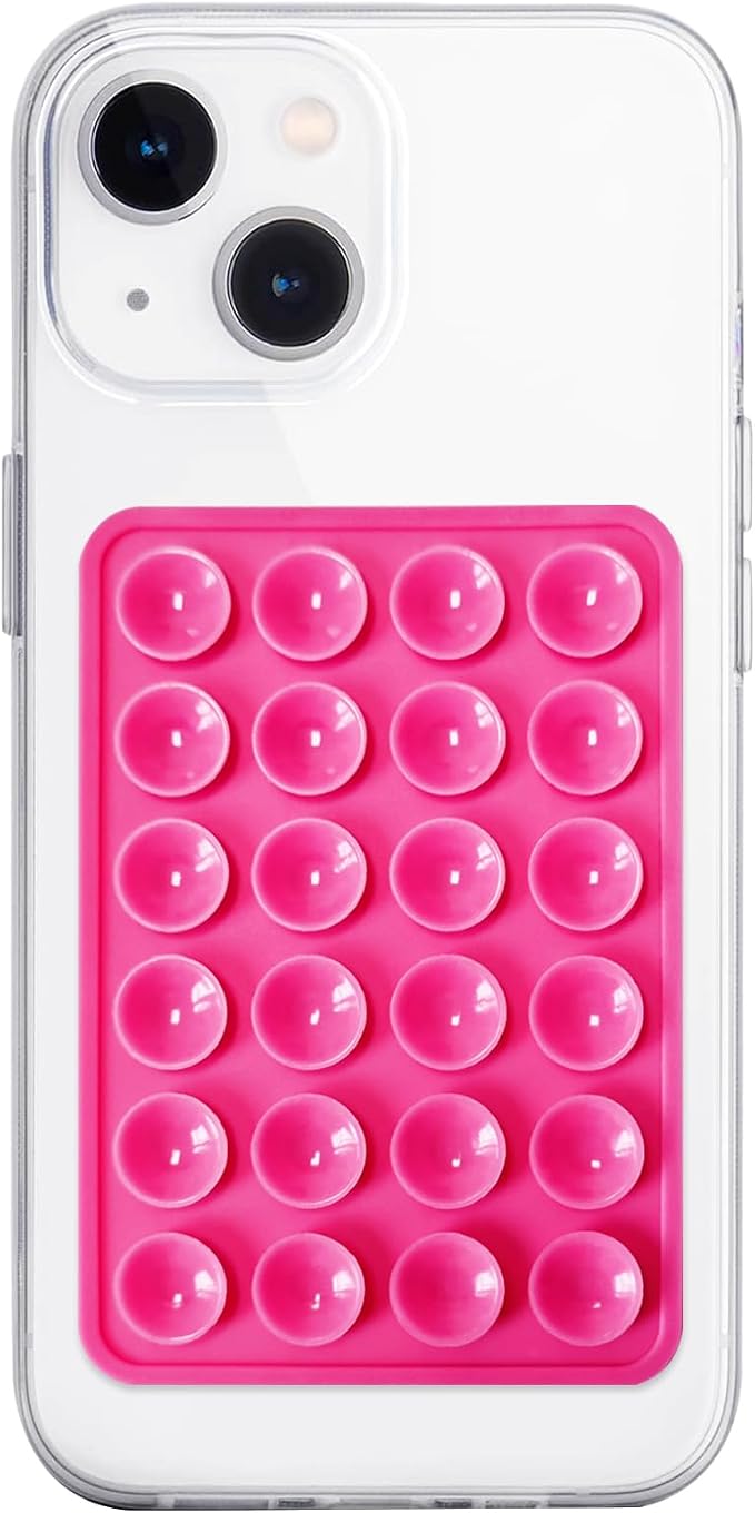 Silicone Suction Phone Case Mount, Non Slip Sticky Phone Grip by JingJinYY