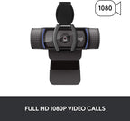 Logitech C920S HD Pro Webcam, Full HD 1080p/30fps Video Calling, Light - Image 3