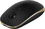 TECKNET Wireless Mouse, Rechargeable Slim Portable Silent Computer Mouse by Tecknet