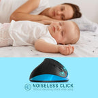 Vassink Ergonomic Mouse, Rechargeable Wireless Mouse Right Handed Small Mouse - Image 4