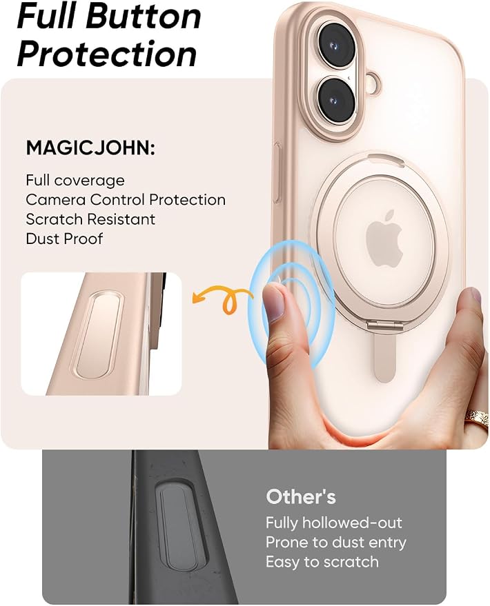 MAGIC JOHN 360° Rotatable Magnetic Invisible Stand - Image 8