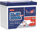 12V100Ah Group24 Mini LiFePO4 Battery, Grade A Battery Cells, Drop-in by Timeusb