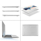 Compatible with MacBook Air 13.3 13.6 Inch Case 2022 2021 2020 2019 Plastic - Image 3