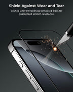 iOttie Terra iPhone 16 Pro Max Tempered Glass Screen Protector Military Grade - Image 5