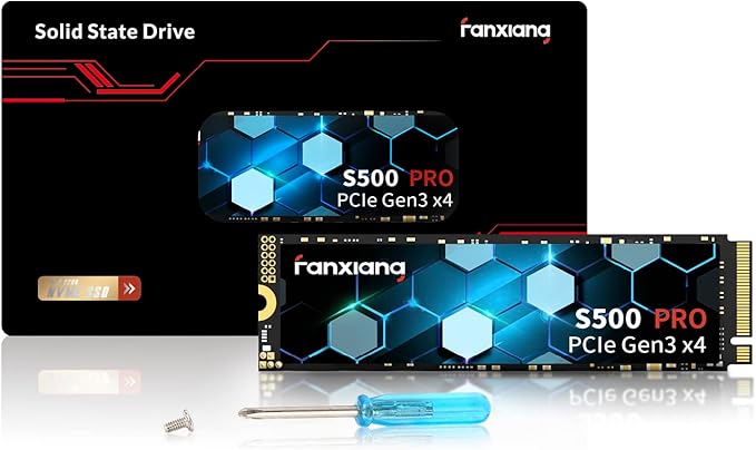 S500 Pro 256GB NVMe SSD M.2 PCIe Gen3x4 2280 Internal Solid State Drive - Image 8